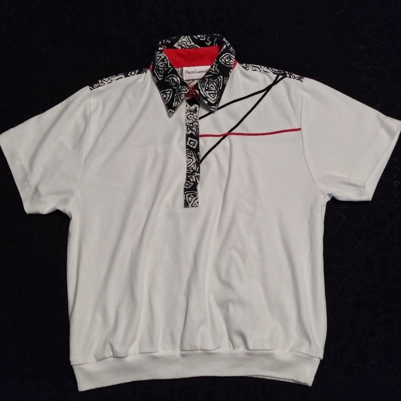 Pierre Lamonte - Men Short Sleeve Knit Shirt - Picture 1 of 12